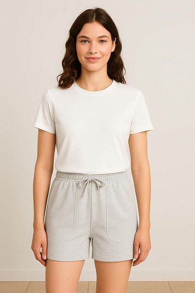 HAKKE Short Shorts with Two Thread Pockets