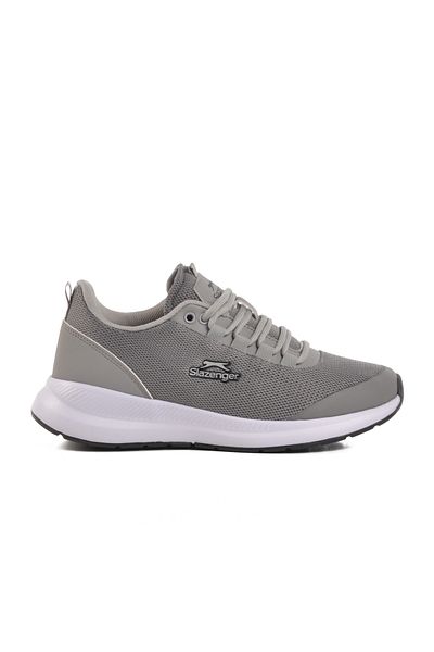 Slazenger Gray Mesh Lightweight Breathable Unisex Sports Shoes Gray Sneaker Zita g