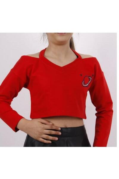 Toontoy Tricou pentru fete Planet cu imprimeu