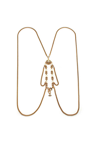 Mon Reve Honey Altın Kaplama Zincir Vücut Aksesuarı