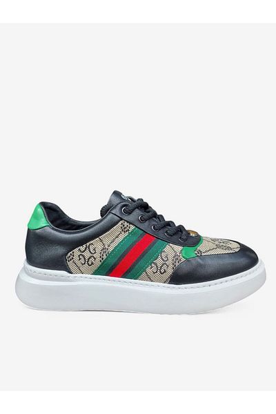 Guja Tenis pentru bărbați din piele cu model