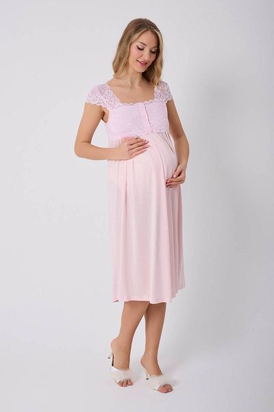 GIONA Maternity Nightgown Dressing Gown Maternity Set