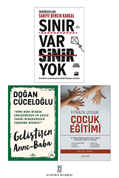 Yüzleşme Yayınları Sınır var Sinir Yok - Geliştiren Anne Baba/Doğan Cüceloğlu - Fıtrata Uygun Çocuk Eğitimi