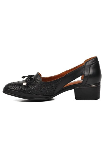 Venüs 2312522Y Women's Genuine Leather Low Heeled Classic Shoes