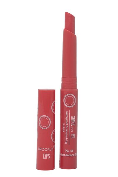 BROOKLIN Lipstick - LIPSTICK SHINE on ME No 05 bright salmon pink