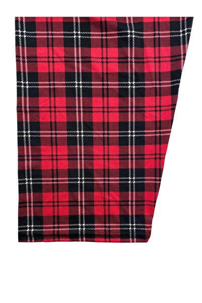 DoDe Flora Жіночі піжамні штани в клітинку чорного кольору Milan -003