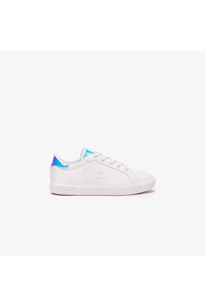 Lacoste Powercourt Çocuk Beyaz Sneaker
