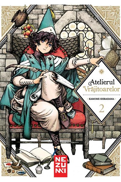 Editura Nemira Atelierul Vrajitoarelor. Volumul 2, Kamome Shirahama