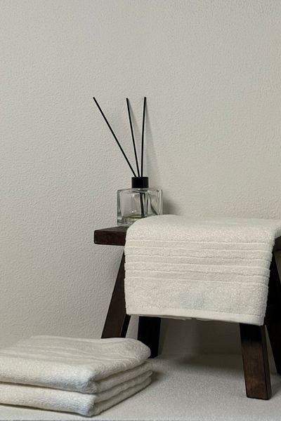 Decovilla Lumia 100% βαμβακερό σετ πετσετών για το πρόσωπο Guest Dowry Σετ πετσετών 2 τεμαχίων 50x90