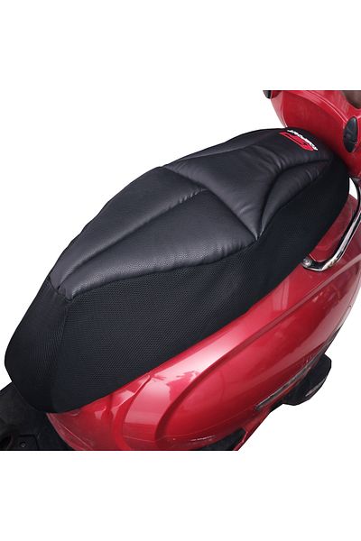 GP KOMPOZİT Gp Kompozit for Arora Cappucino 50 / 125 2019-2024 Compatible Mesh Motorcycle Comfort Saddle Cover Black