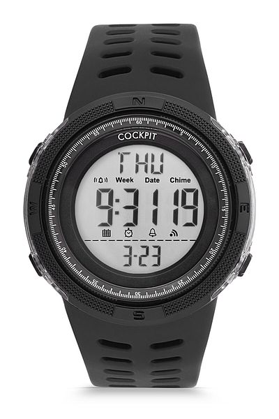 Cockpit Ck-2270Bk Digital Sport Wristwatch