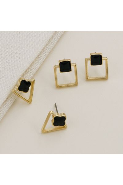 SIC MODA Minimalist earrings set Sic Moda 5709