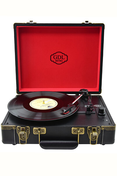 GDL Retro Çanta Pikap T317b Siyah (BLUETOOTH-ŞARJLI-AUX-METAL IĞNELİ) "orijinal Ürün-2 Yıl Garantili"