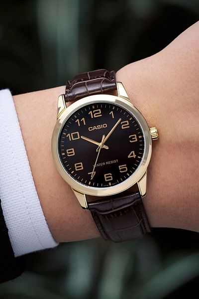 Casio Casio ساعة يد رجالية Mtp-v001gl-1bud
