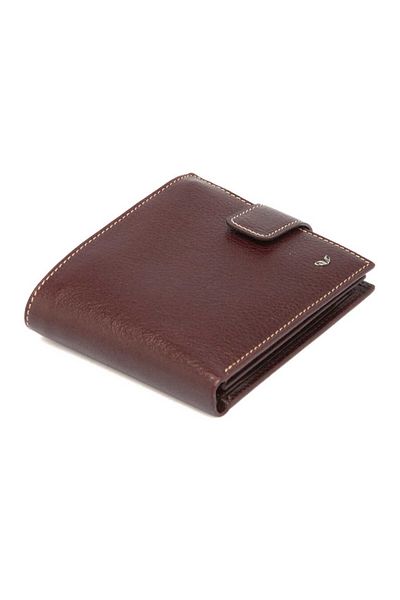 Tergan Мъжки портфейл от естествена кожа в кафяво - S1ce00001557-a99