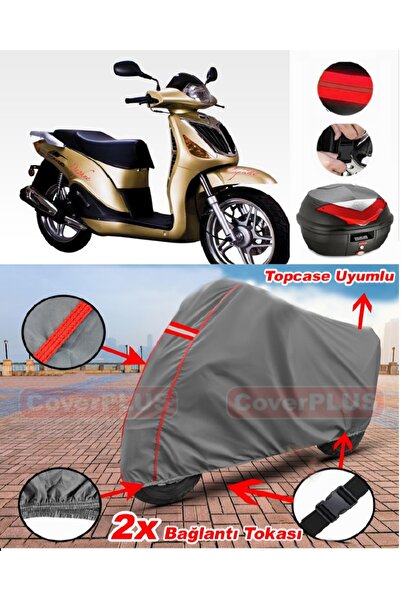 CoverPlus دورادو ساندور 150 حقيبة ظهر متوافقة مع قماش القماش المشمع للدراجات ...