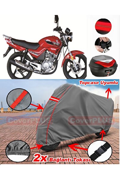 CoverPlus حقيبة ظهر Kuba XY100-E متوافقة مع قماش القنب للدراجات النارية باللو...
