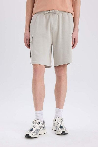 DeFacto New Season Regular Fit Waist Lace-Up Cargo Pocket Shorts
