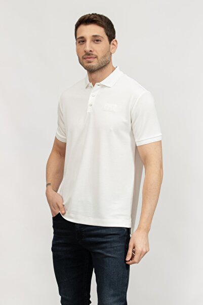 EA7 Tricou cu gât polo pentru bărbați