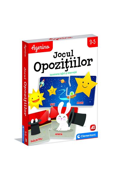 CLEMENTONI Joc Clementoni Agerino - Jocul opozitiilor