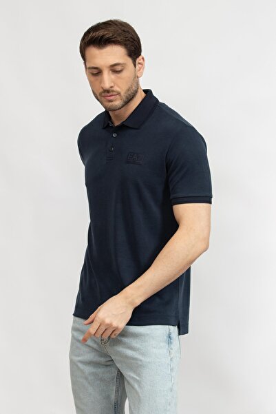 EA7 Men's Polo Neck T-Shirt