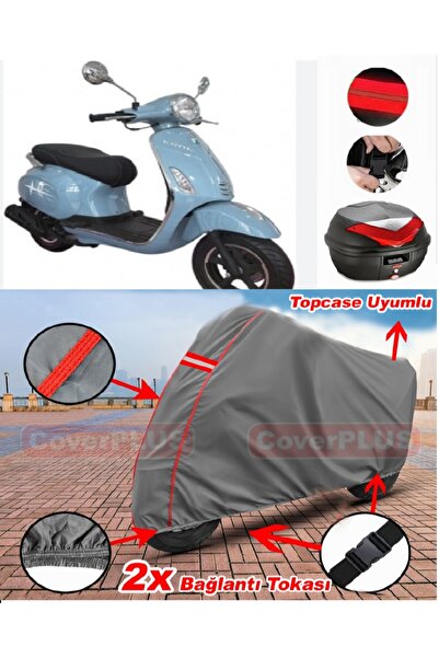 CoverPlus Kral Motor Kr-211 Rana 50 Rear Bag Compatible Motor Tarpaulin Motor...