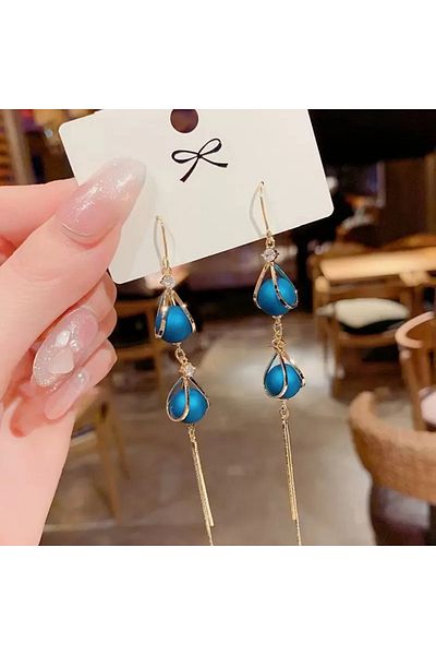 SIC MODA Sic Moda Long Earrings 5549A