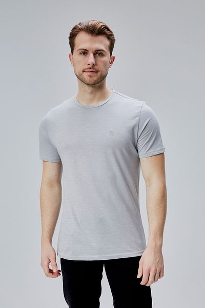 DOSXX Safe 1St Quality 100% Combed Cotton Men's T-Shirt Classic Fit 0 Neck Short Sleeve T-Shirt