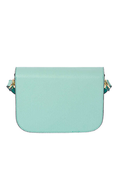 Tergan Mavi Hakiki Deri Kadın Çapraz Askılı Çanta - S24Y1BC79781-S3Z