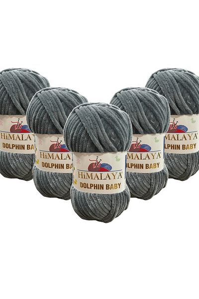 Himalaya Dolphin Baby Velvet Rope 5 Pack - 80369- 100 Gr. 120 Mt.
