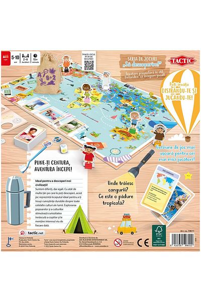 TACTIC Joc educativ Tactic - Copii din intreaga lume