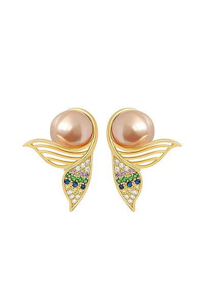SIC MODA Pearl Earrings Sic Moda 5496