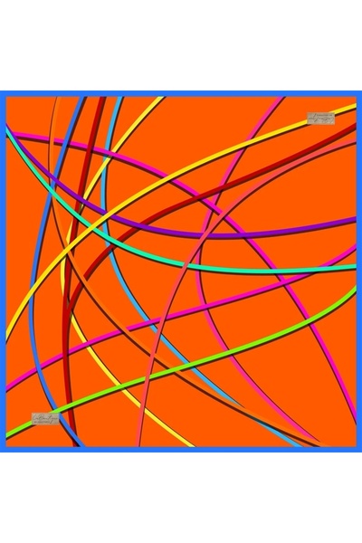 LA BOUTIQUE 2339-03 Sura Silk 90X90