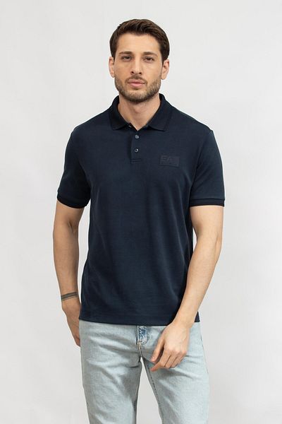 EA7 Tricou cu gât polo pentru bărbați