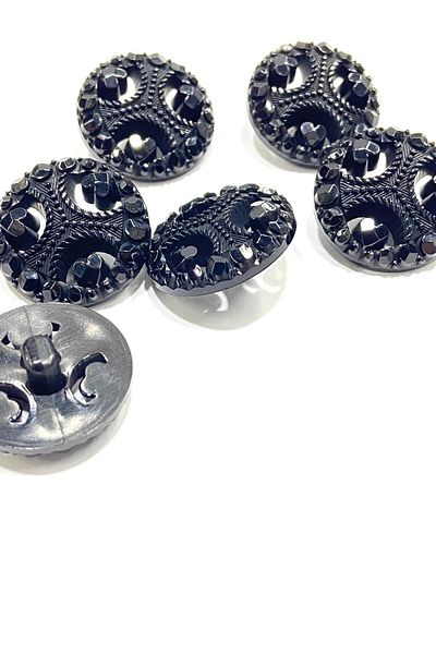 karantuhafiye Trench Jacket Button / Black 2,3 cm / M2617