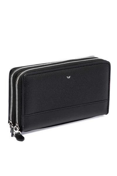 Tergan Унисекс чанта от естествена кожа, черна - S1pc00021396-s3j