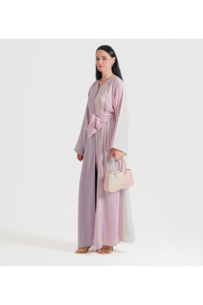 Rosette Abaya Barbie Pink