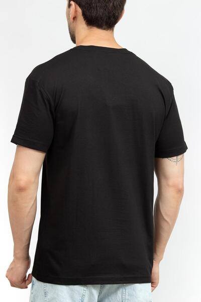 Calvin Klein Erkek Marka Logolu Pamuklu Günlük Kullanım Siyah T-Shirt J30J324783-BEH