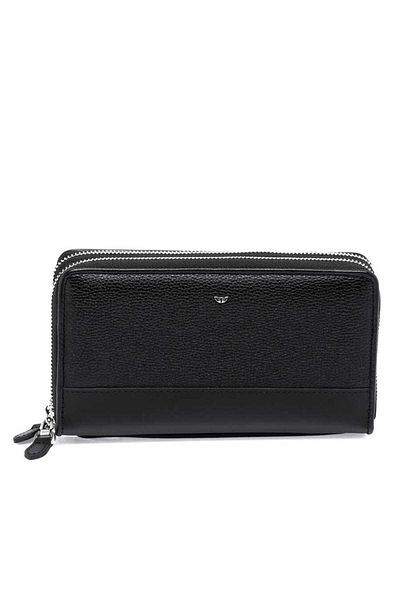 Tergan Унисекс чанта от естествена кожа, черна - S1pc00021396-s3j