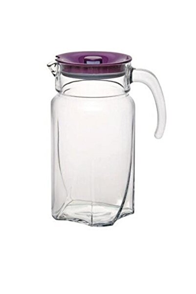 Paşabahçe 43544 Luna Mor Kapaklı Cam Sürahi 1700 cc