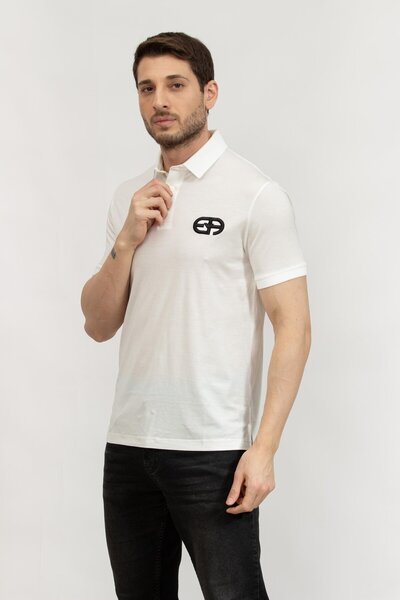 Emporio Armani Ανδρικό μπλουζάκι Polo με λαιμόκοψη