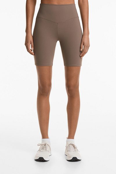 Oysho Cottony Handfeel high-rise 20cm biker leggings