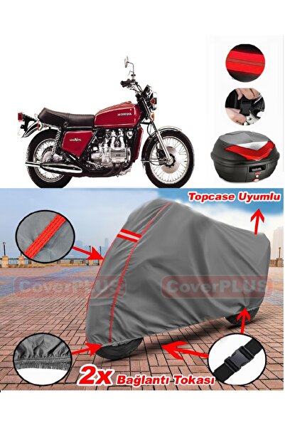 CoverPlus Honda Goldwing Gl 1000 Rear Bag Compatible Motor Tarpaulin Motorcyc...