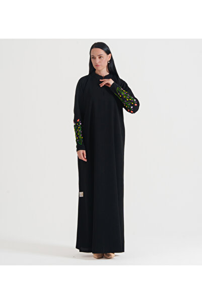 Rosette Abaya تطريز الألوان