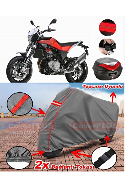 CoverPlus Husqvarna Nuda 900R Rear Case Compatible Motor Tarpaulin Motorcycle...