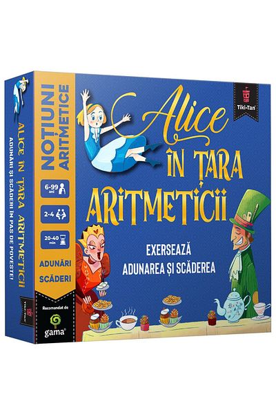 Tiki Joc Tiki-Tan - Alice in tara aritmeticii