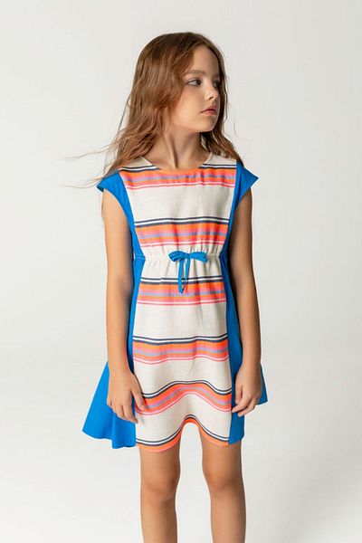 HAUSEkids 4-12 Ani Rochie Fata Marina Albastra-Albastru