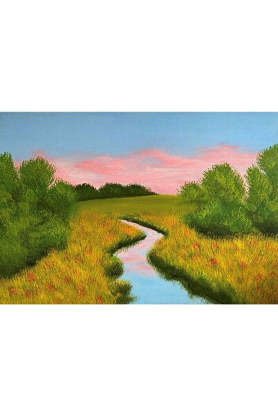 artoloji Sümeyye Candan - İsimsiz - 2021 - Tuval üzerine akrilik boya - 35x50 cm