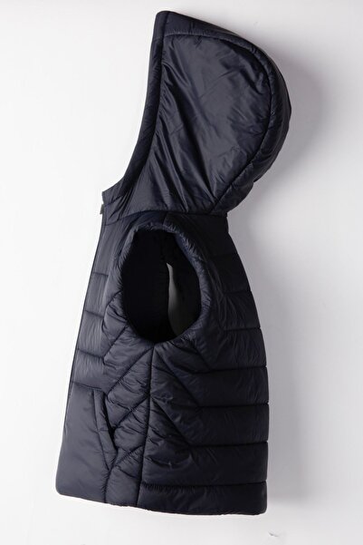 HAUSEkids 1-10 Yaş Prodo Modern Dolgulu Şişme Yelek-Lacivert