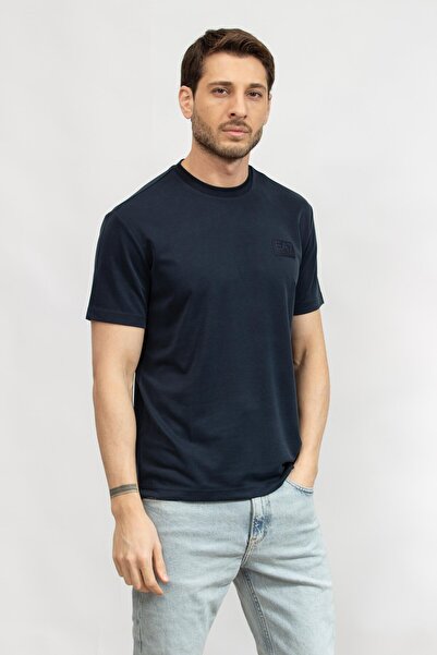 EA7 Ανδρικό μπλουζάκι με στρογγυλή λαιμόκοψη - Regular Fit 7M 000089 AF13862-UB102